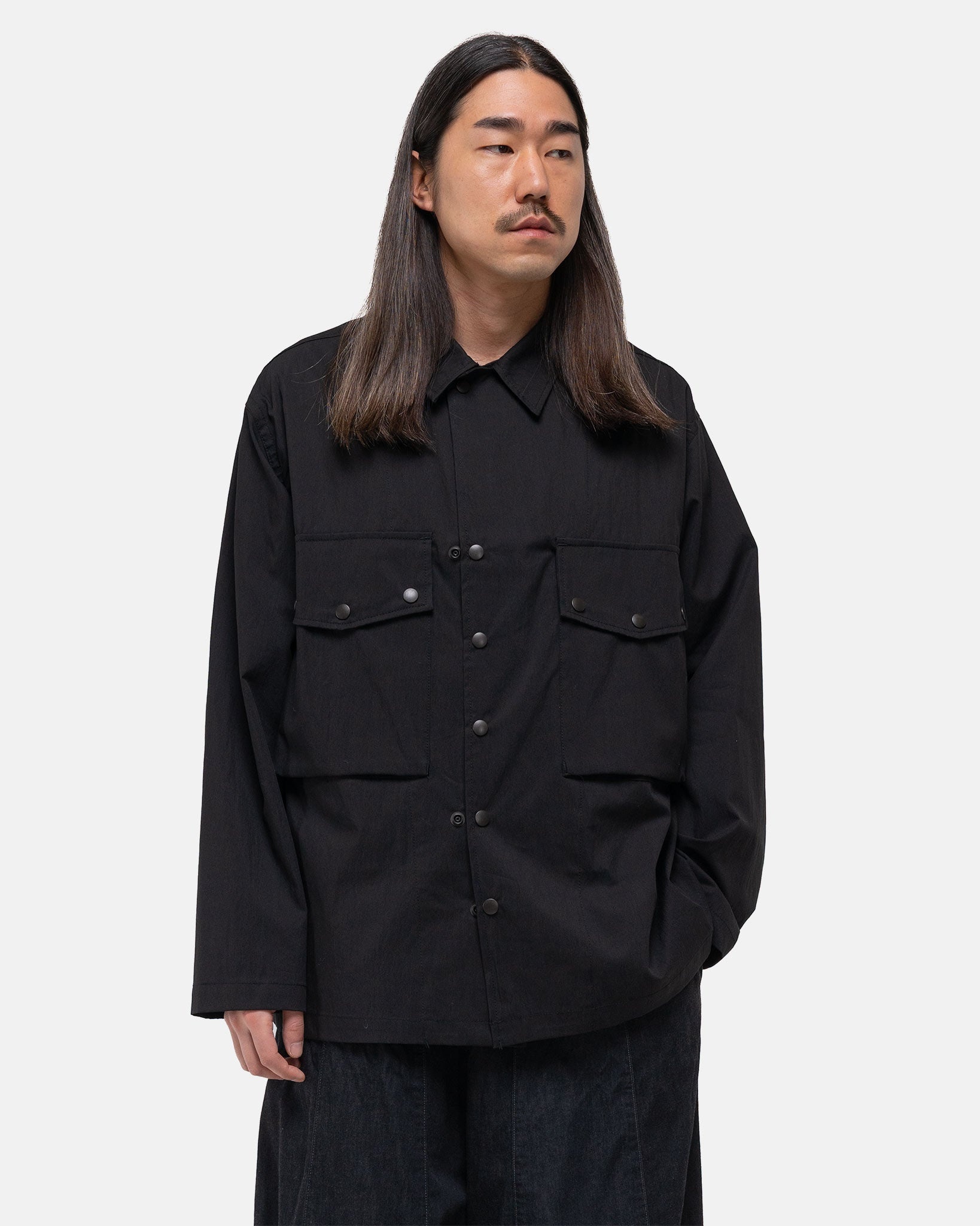新品 NEEDLES 25SS Field Jacket フィールド ジャケット Needles Field Jacket - C/N Oxford Black | HAVEN