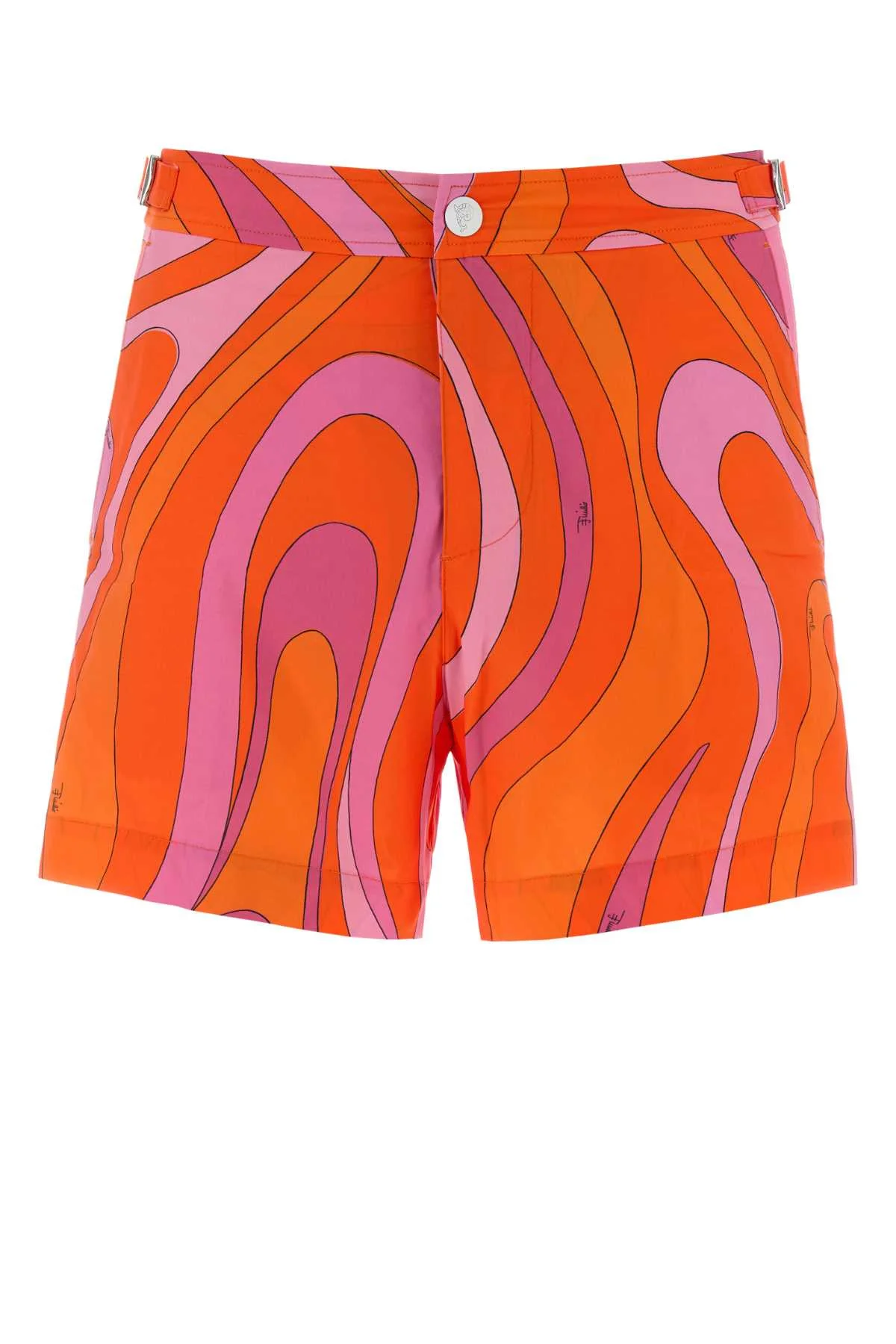 Emilio Pucci Men Printed Polyester Swimming Shorts - 1