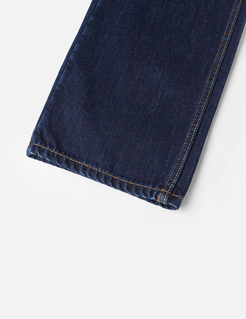 Ecru Brushstoke Seagull Print Regular Fit Jeans #2000 11