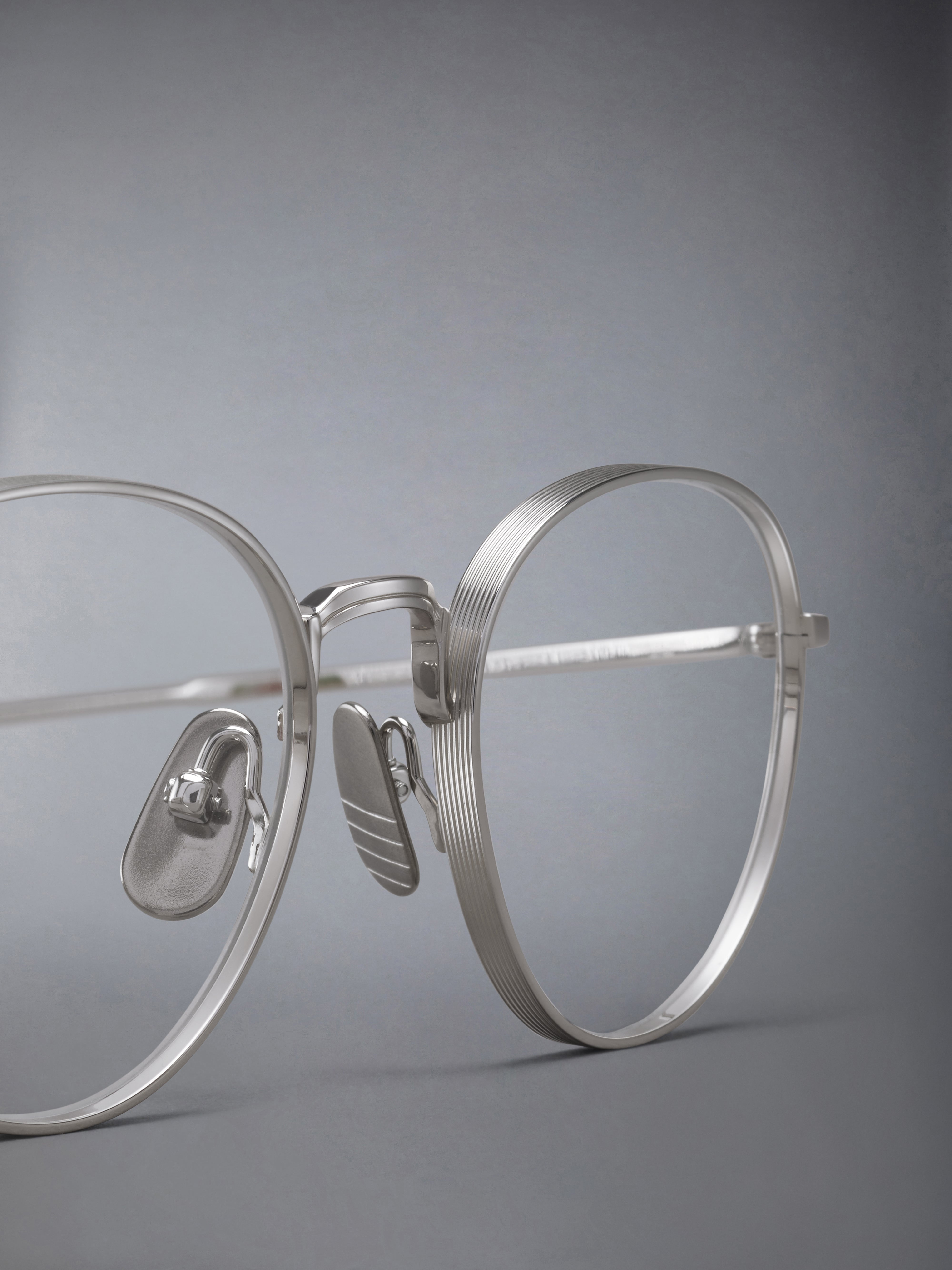Titanium Round Eyeglasses - 7