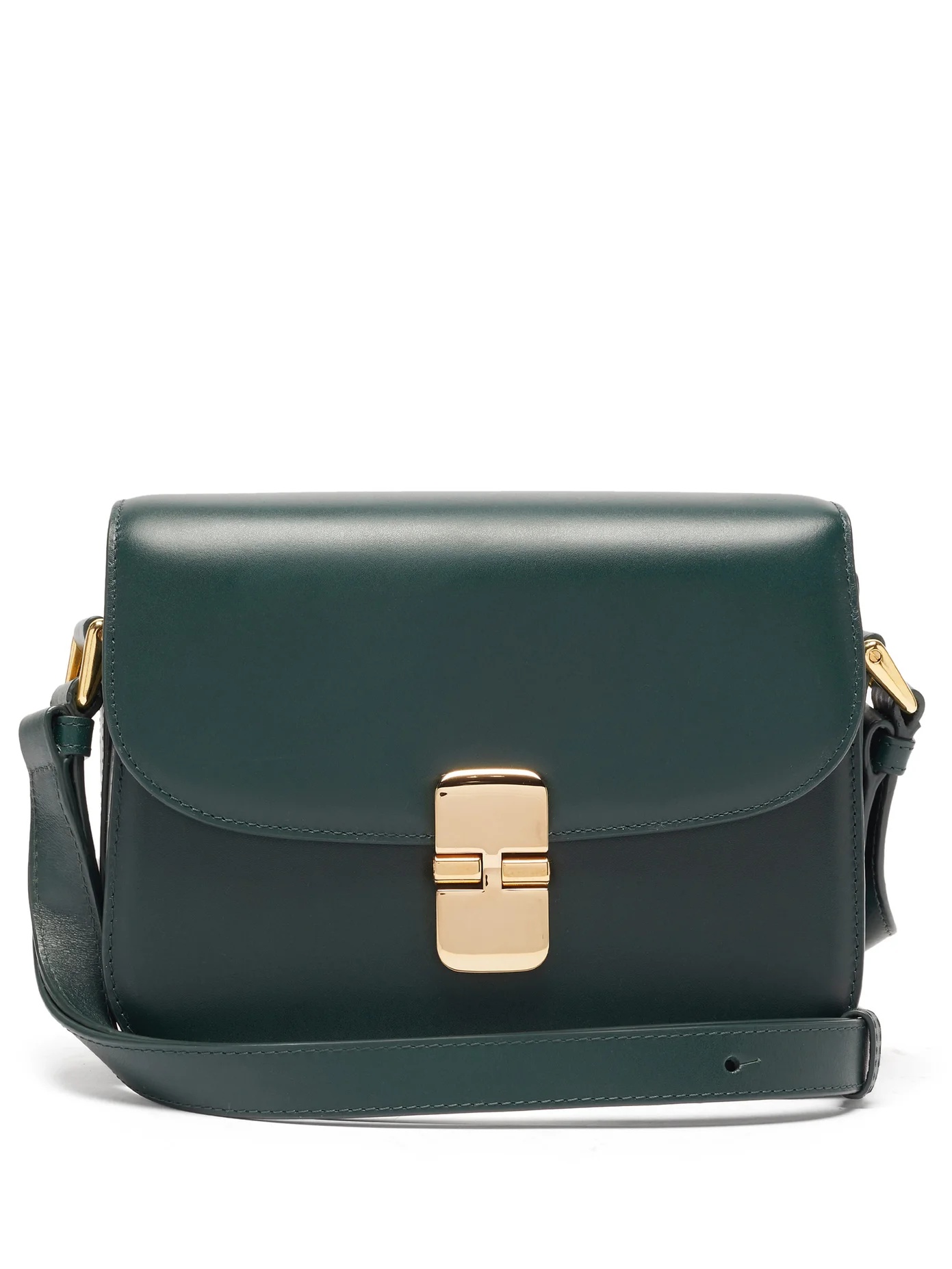 Grace small smooth-leather cross-body bag - 1