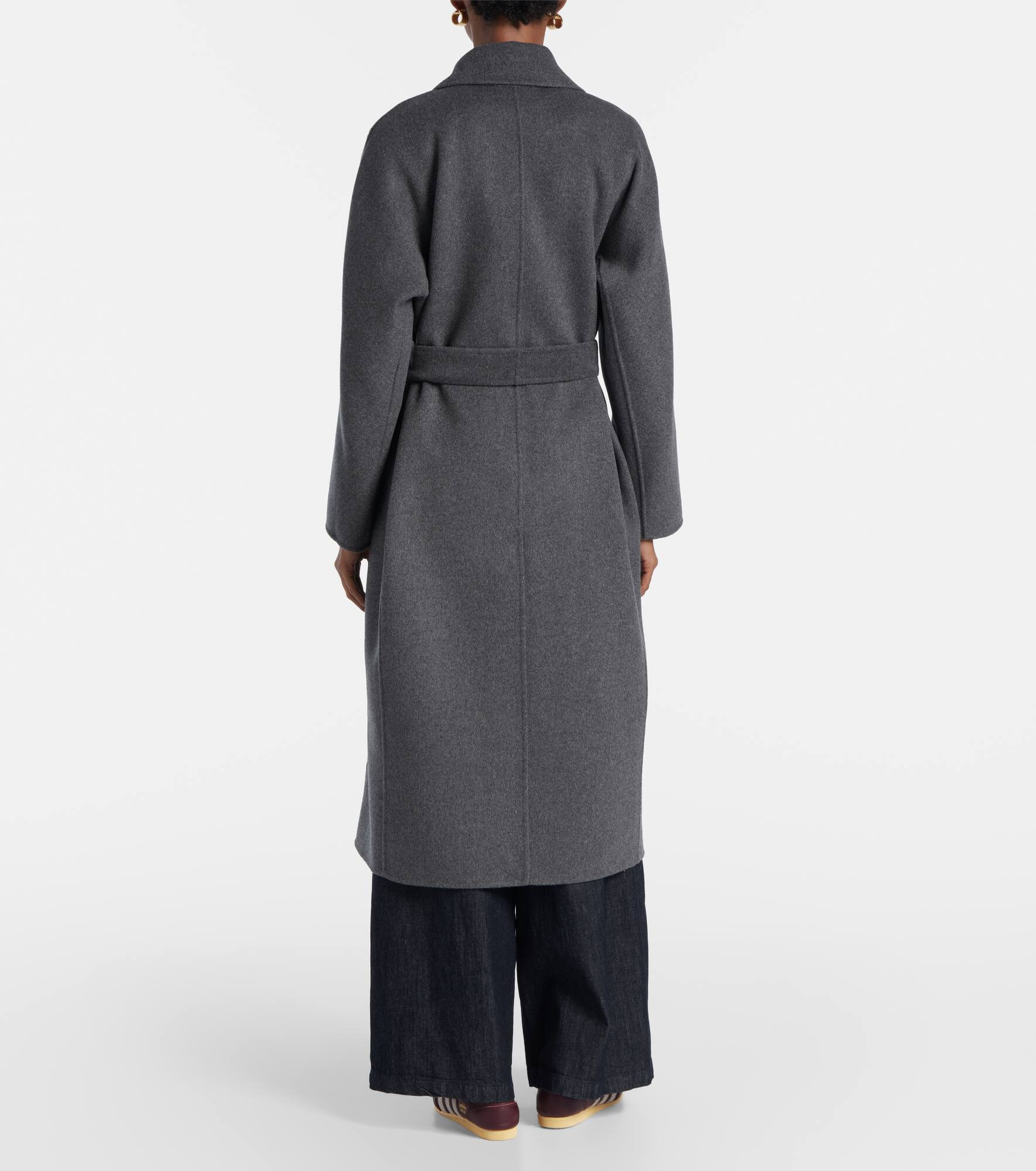 Paul double-breasted virgin wool coat - 3
