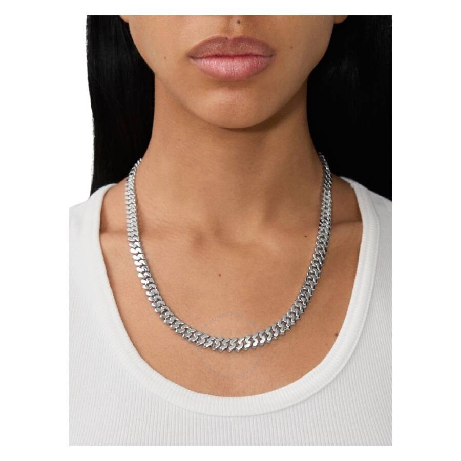 Burberry Cuban Chain Thorn Detail Necklace - 2