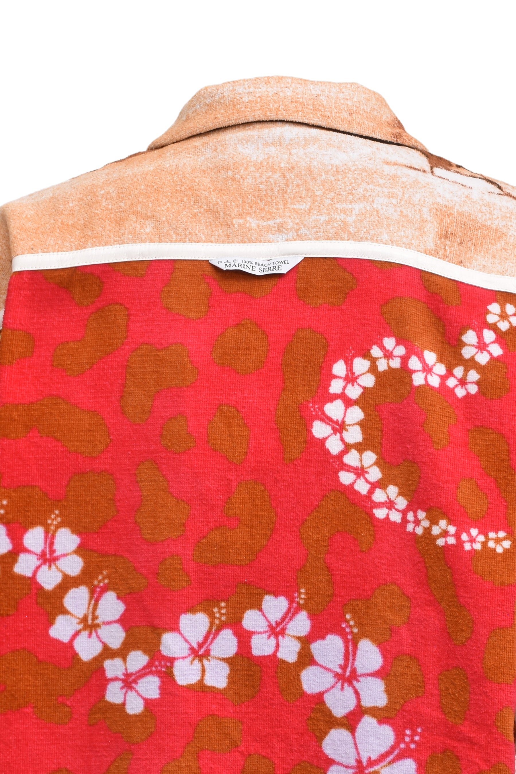 REGENERATED JERSEY JACQUARD TOWELS BOWLING SHIRT / MULTI - 4