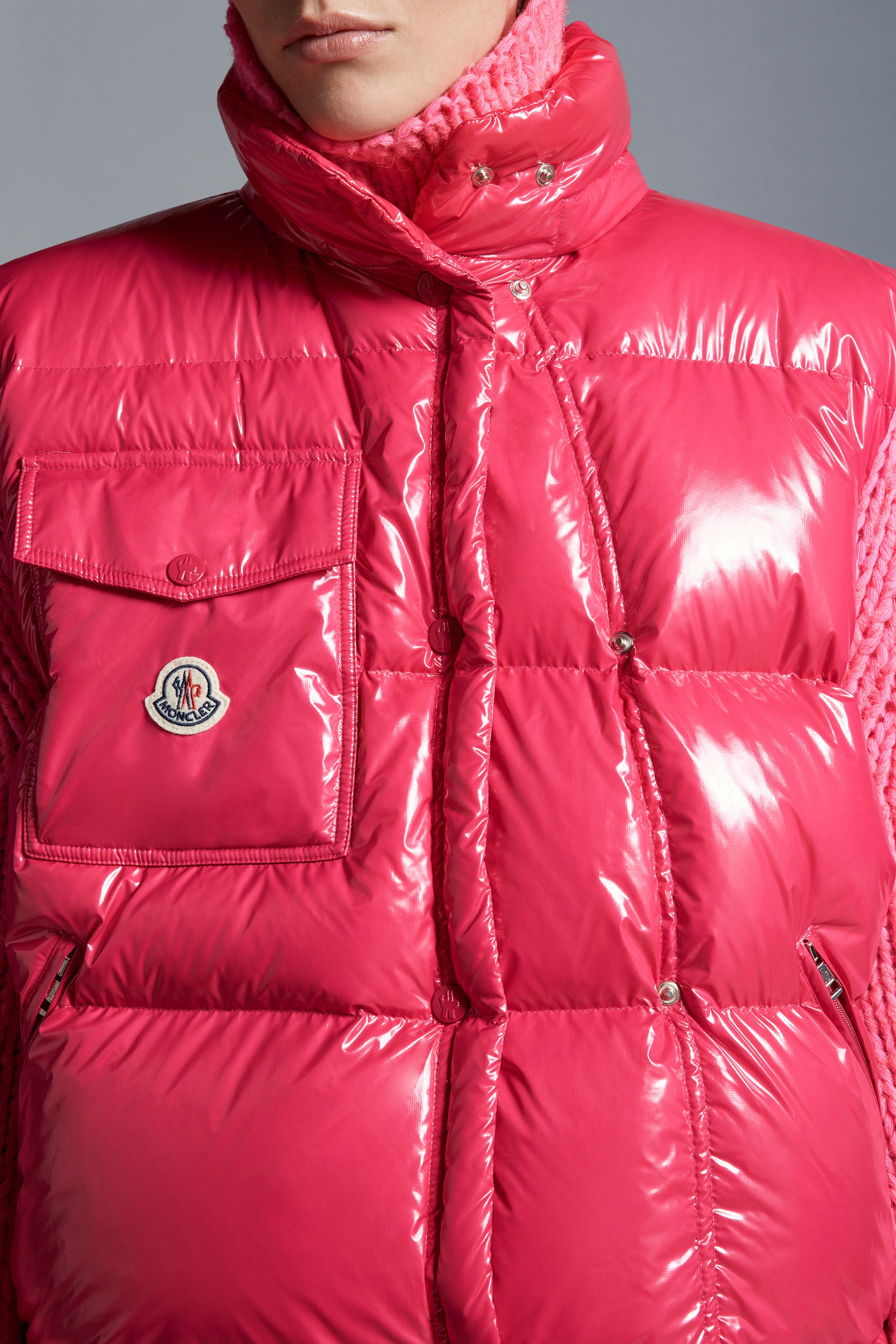 Moncler Karakorum Short Down Jacket Women - 8