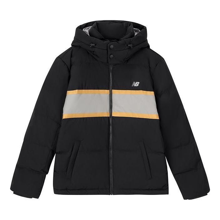 New Balance Sportswear Jacket 'Black Grey' AMJ33341-BK - 1