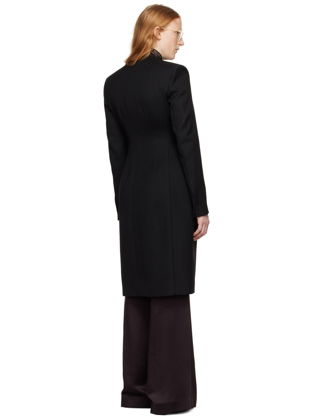 Black Hourglass Coat - 3
