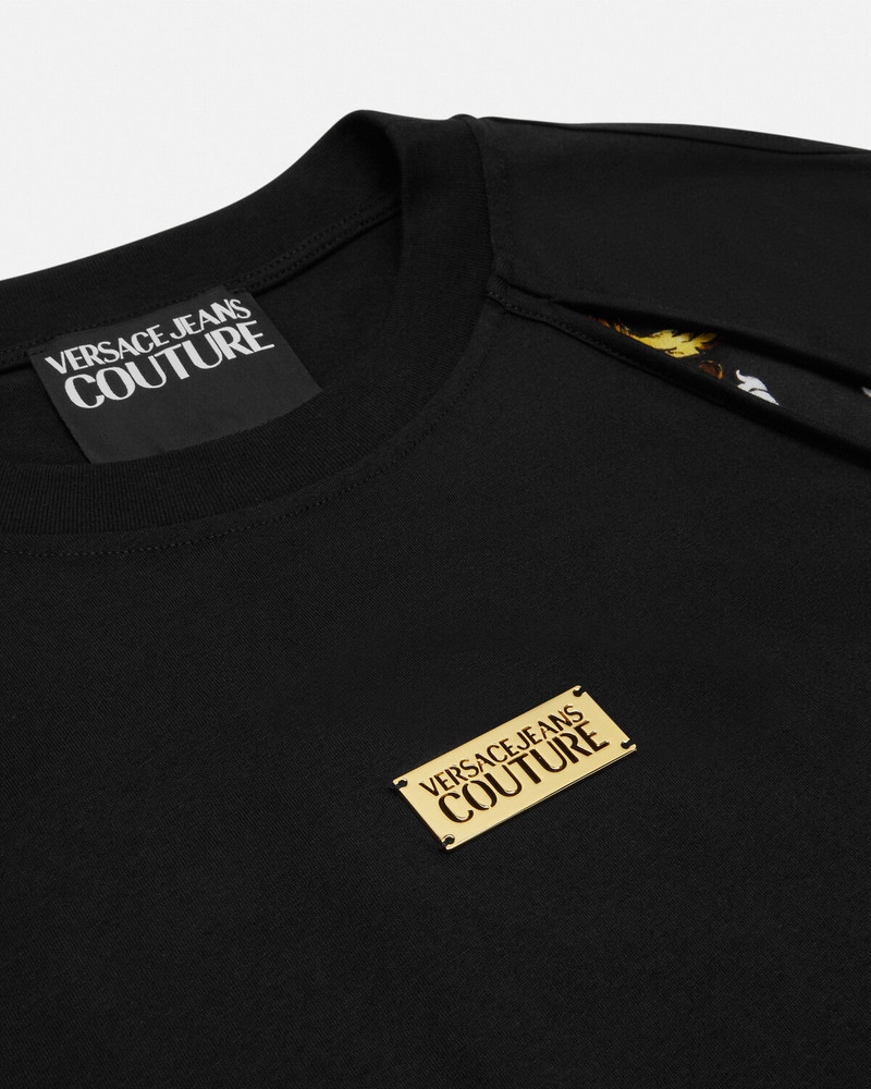 VERSACE JEANS COUTURE Outline Barocco Relaxed-Fit T-Shirt outlook