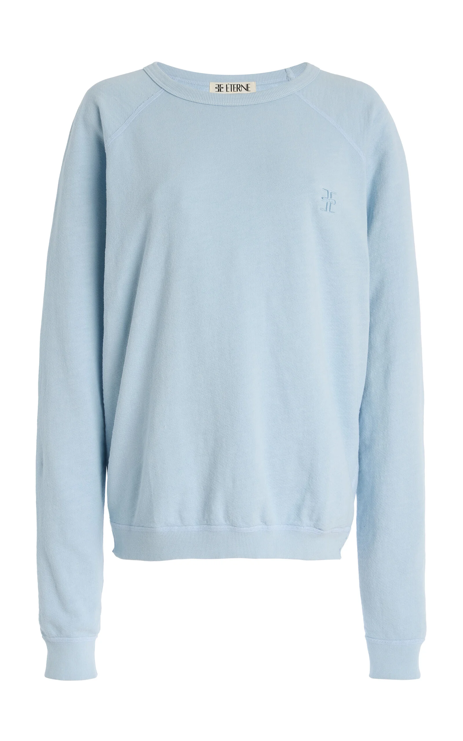 Sonny Oversized Cotton Sweatshirt light blue - 1