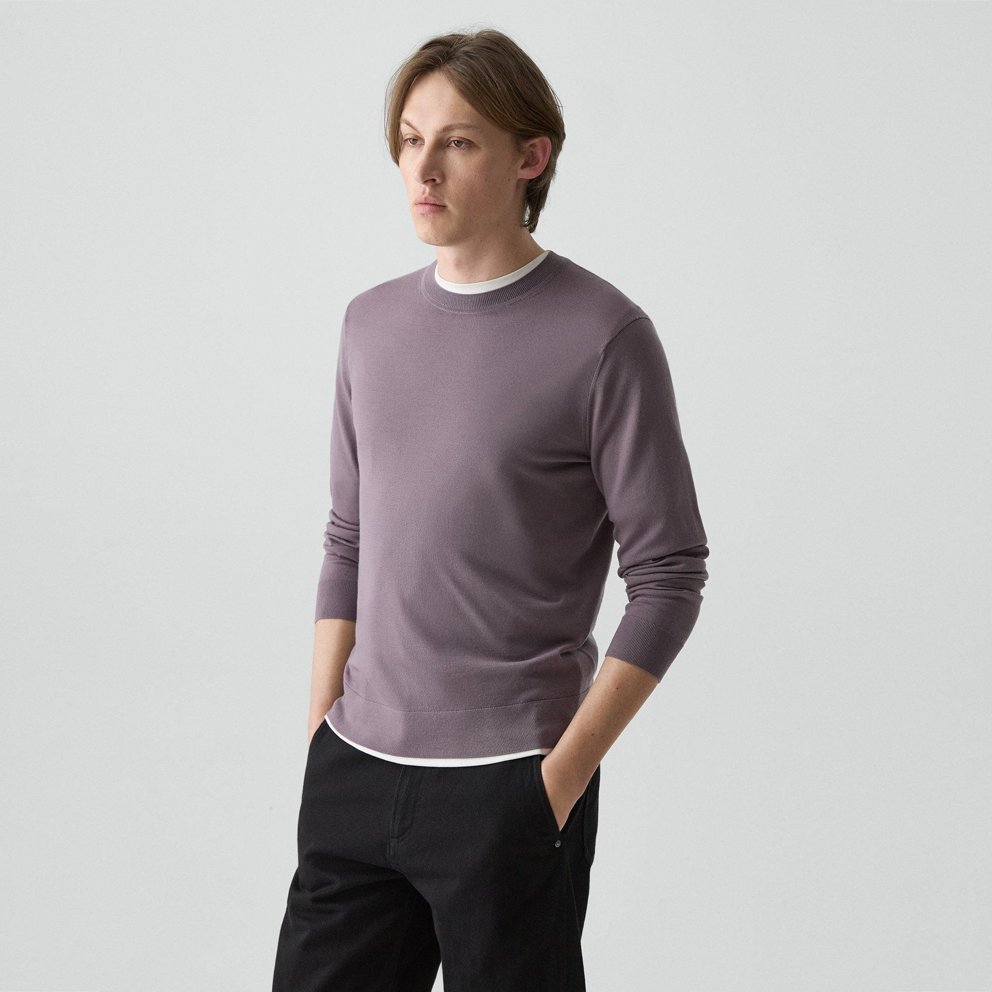 Crewneck Sweater in Regal Wool - 3