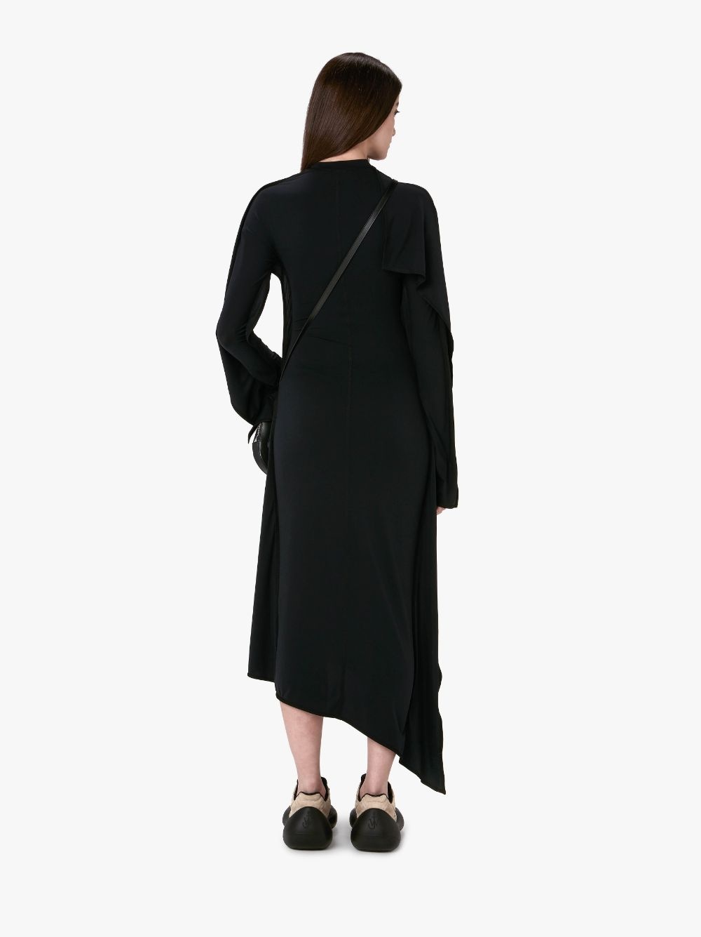 LONG SLEEVE LAYERED DRESS - 3