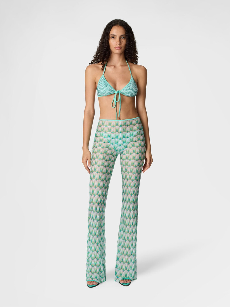 Missoni Flared trousers in floral-pattern viscose outlook