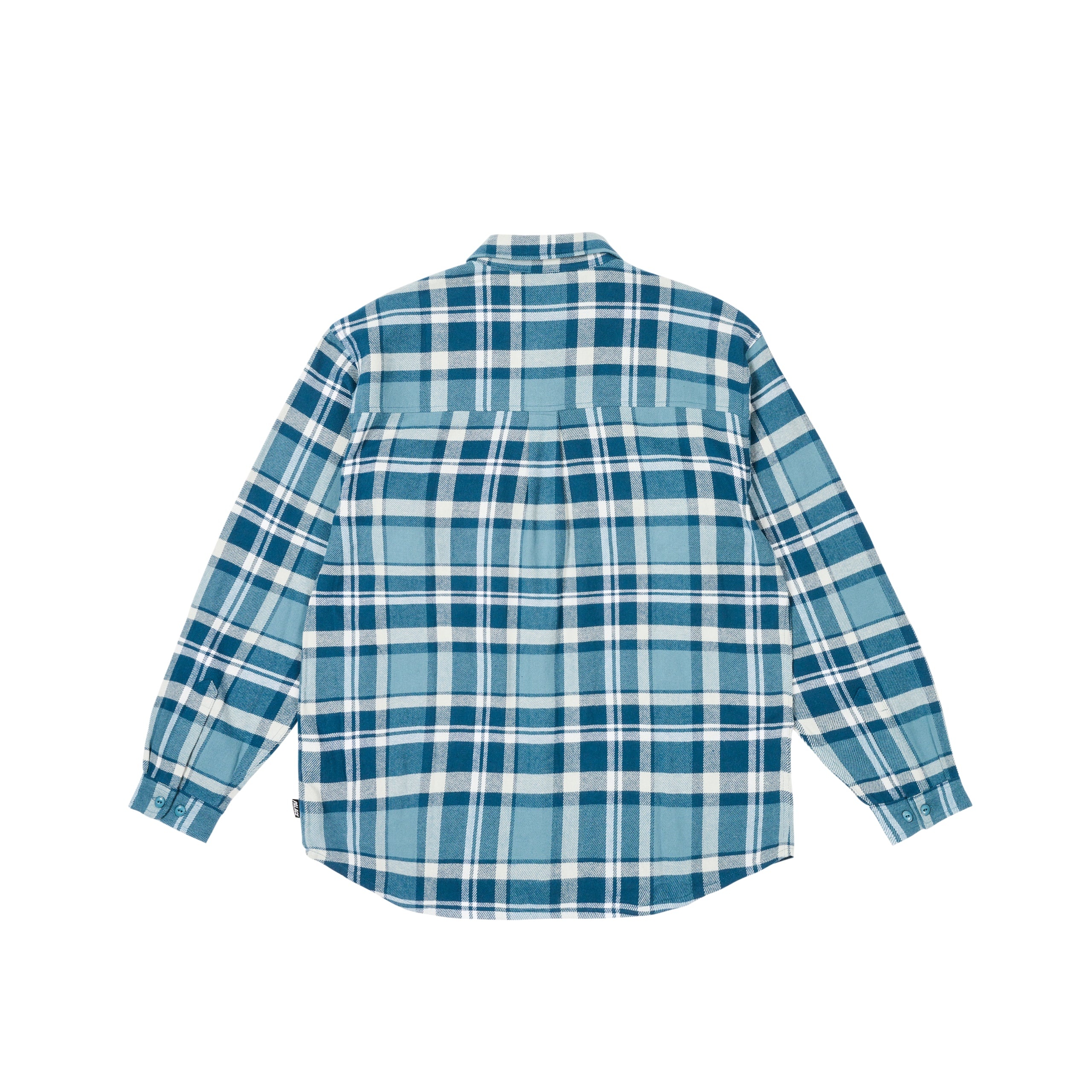 CHECK SHIRT NAVY - 2