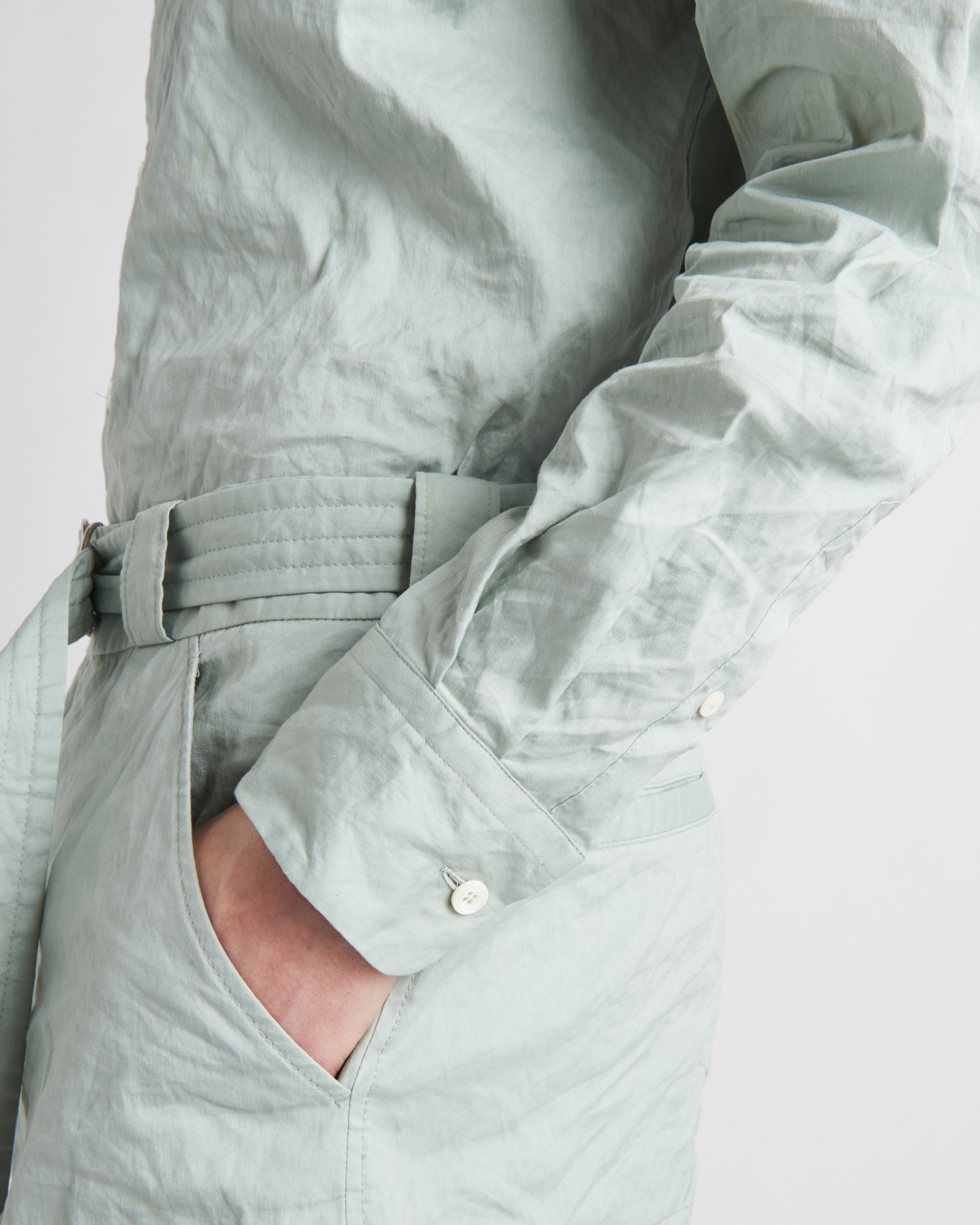 Stretch cotton Bermudas - 6