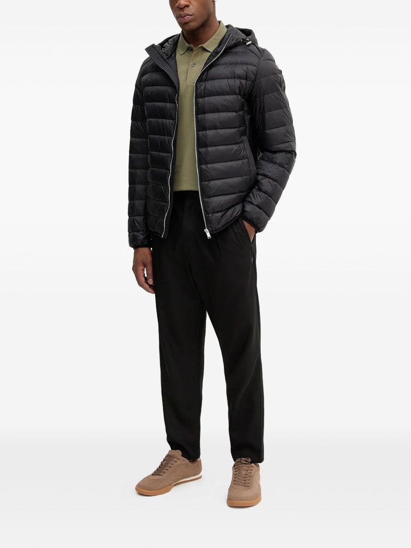 BOSS hooded quilted jacket outlook