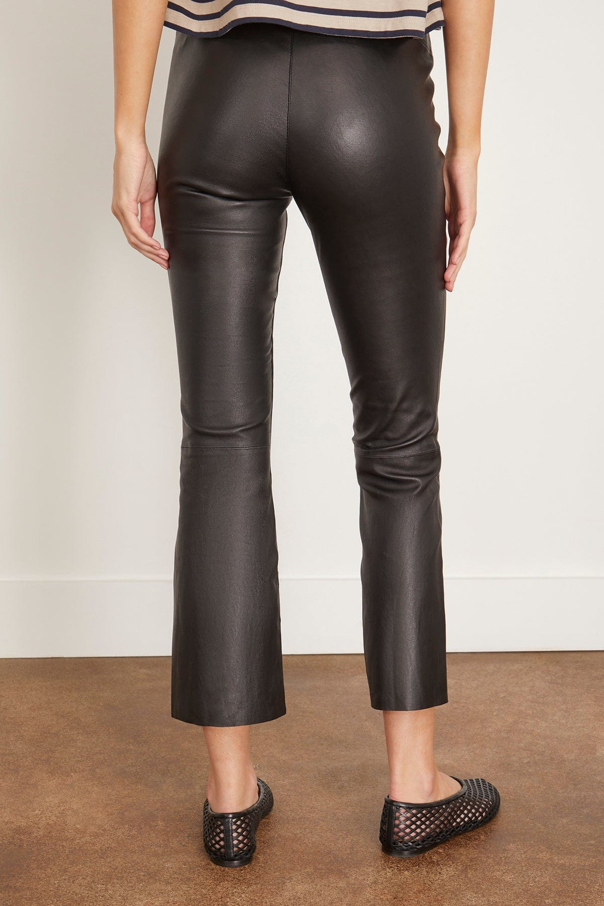 Crop Flare in Black - 4