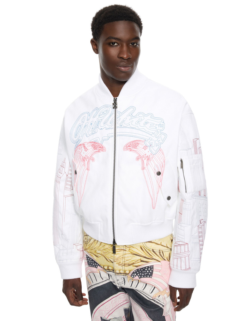 Skyline Cropped Bomber 5