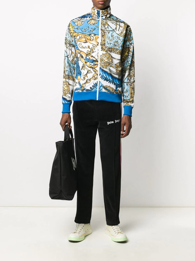 Moschino fantasy print track top outlook