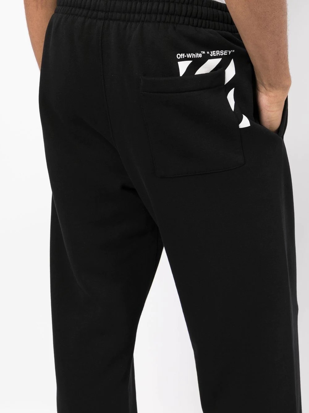 Diag-pocket track pants - 5