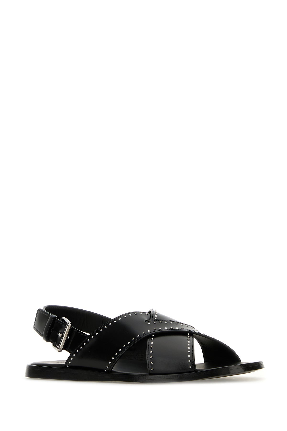 Black leather Oksana sandals - 2