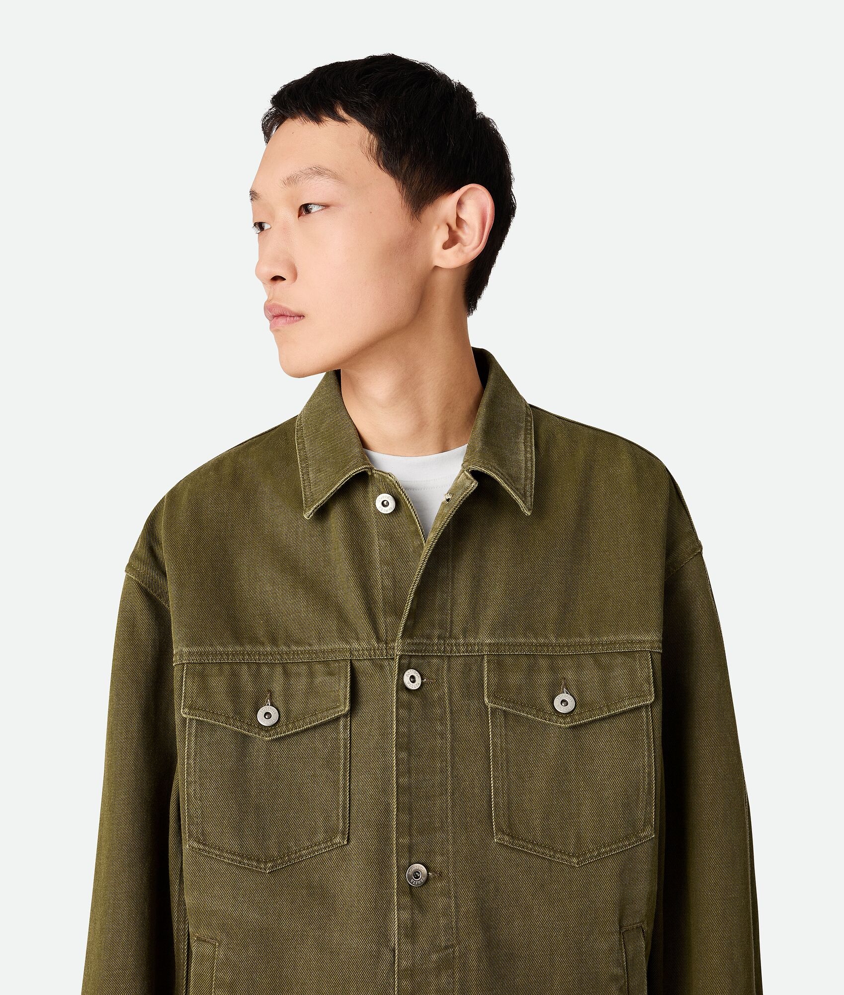 Colored Denim Jacket - 4