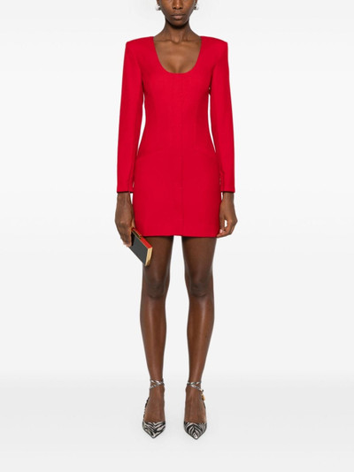 ROLAND MOURET tailoring mini dress outlook