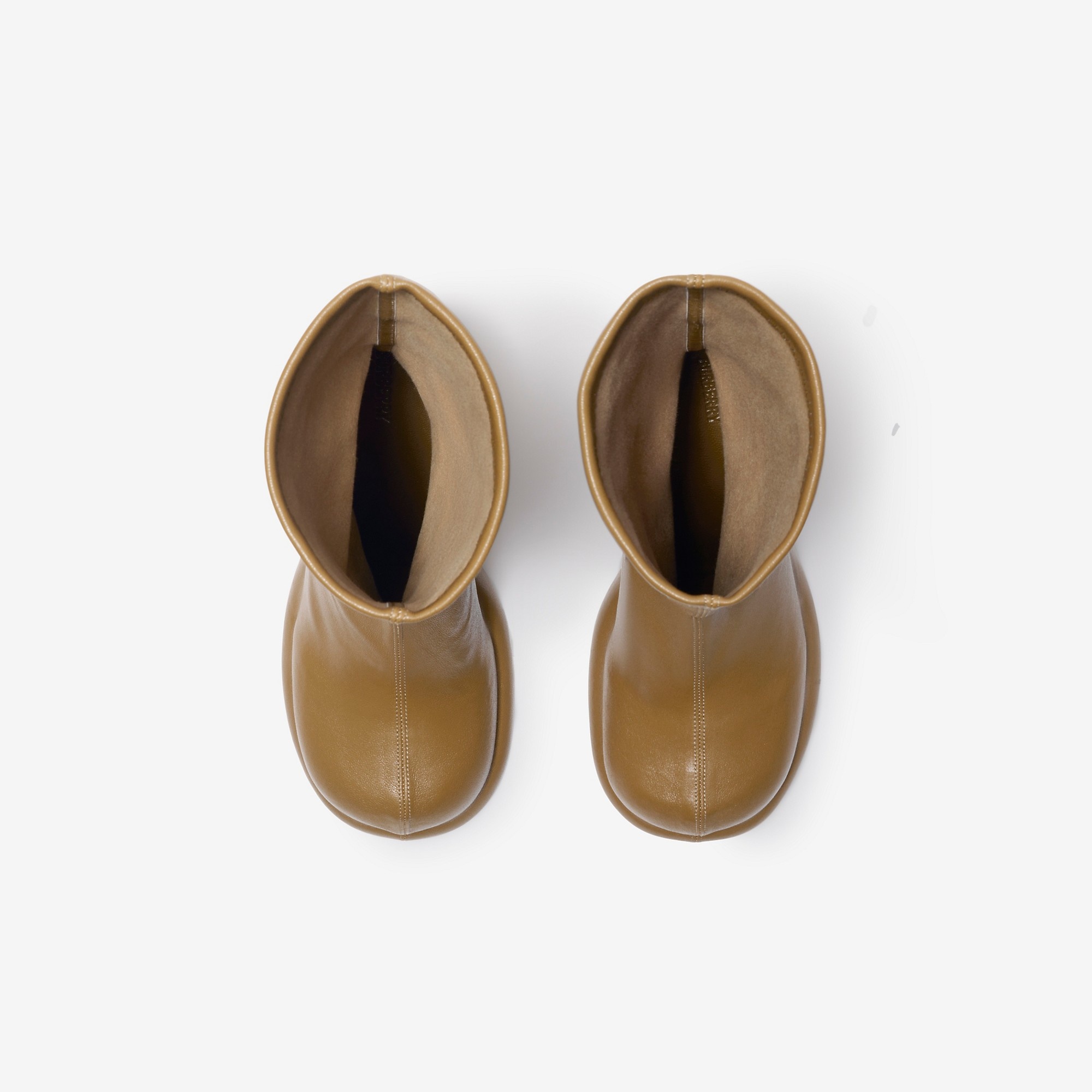 Leather Pillar Low Boots - 5