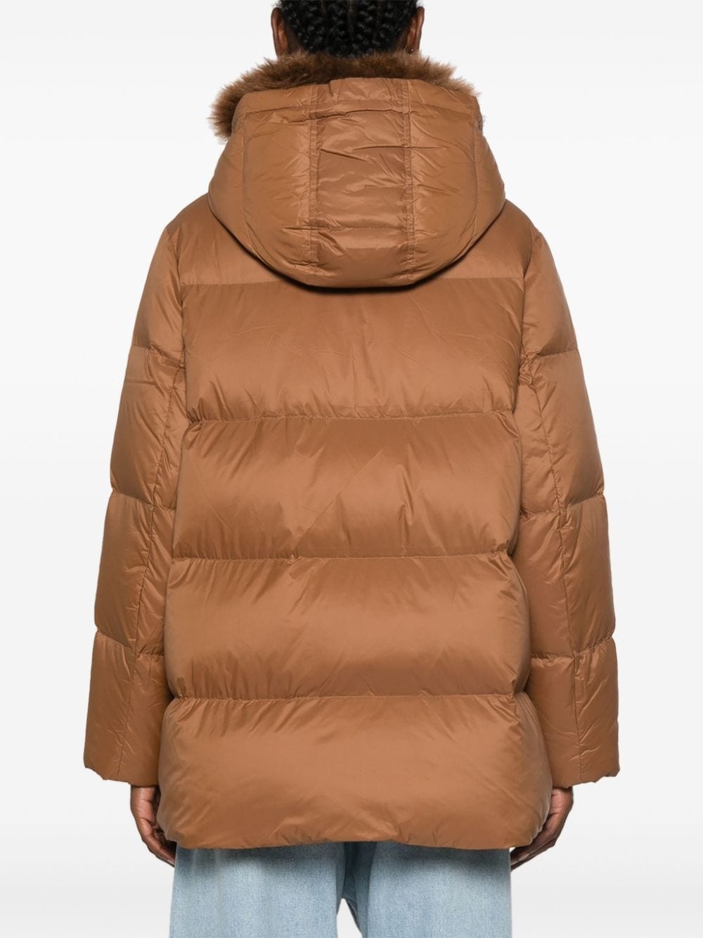water-repellent puffer jacket - 4