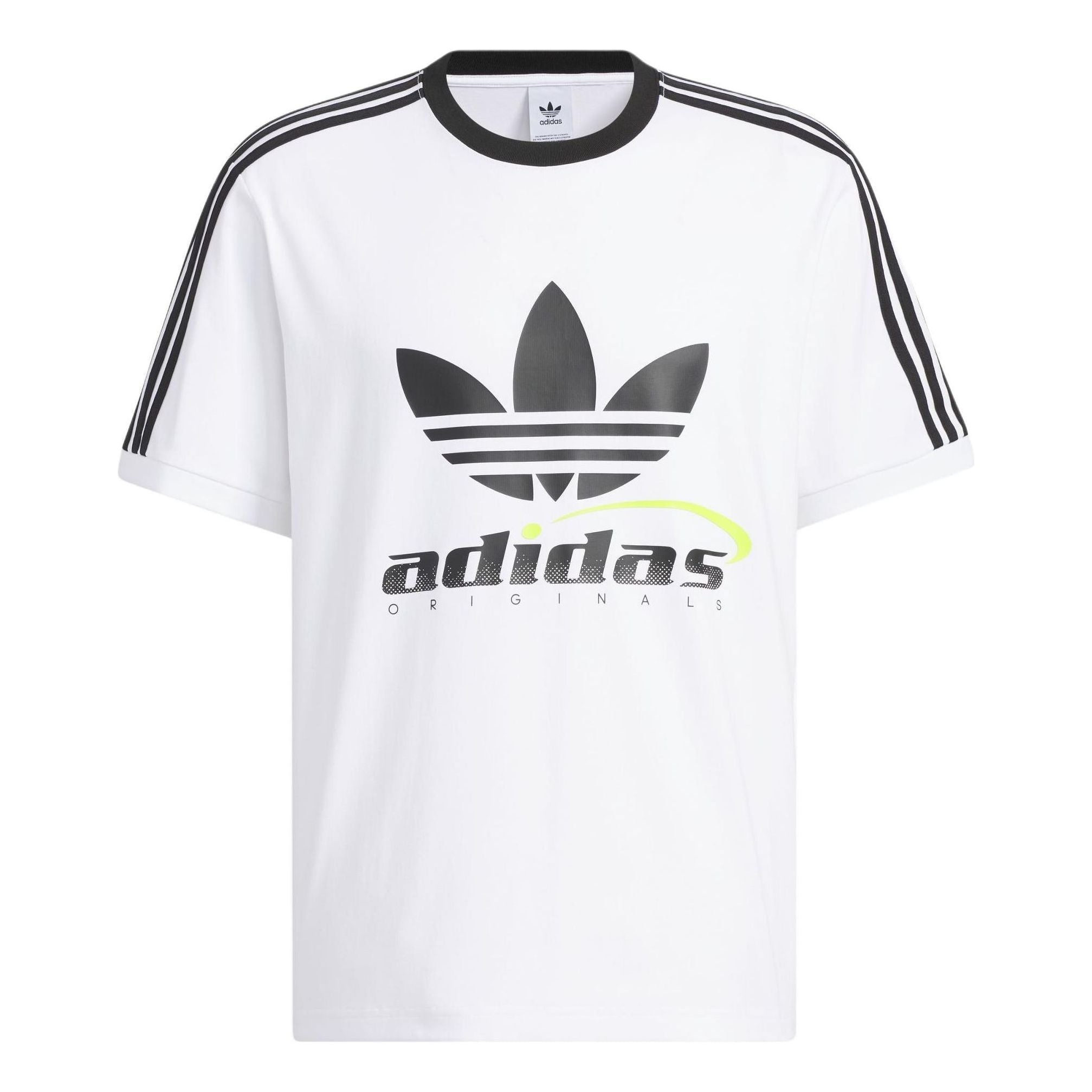 adidas Originals TFL Logo T-Shirt 'White Black' IW6310 - 1