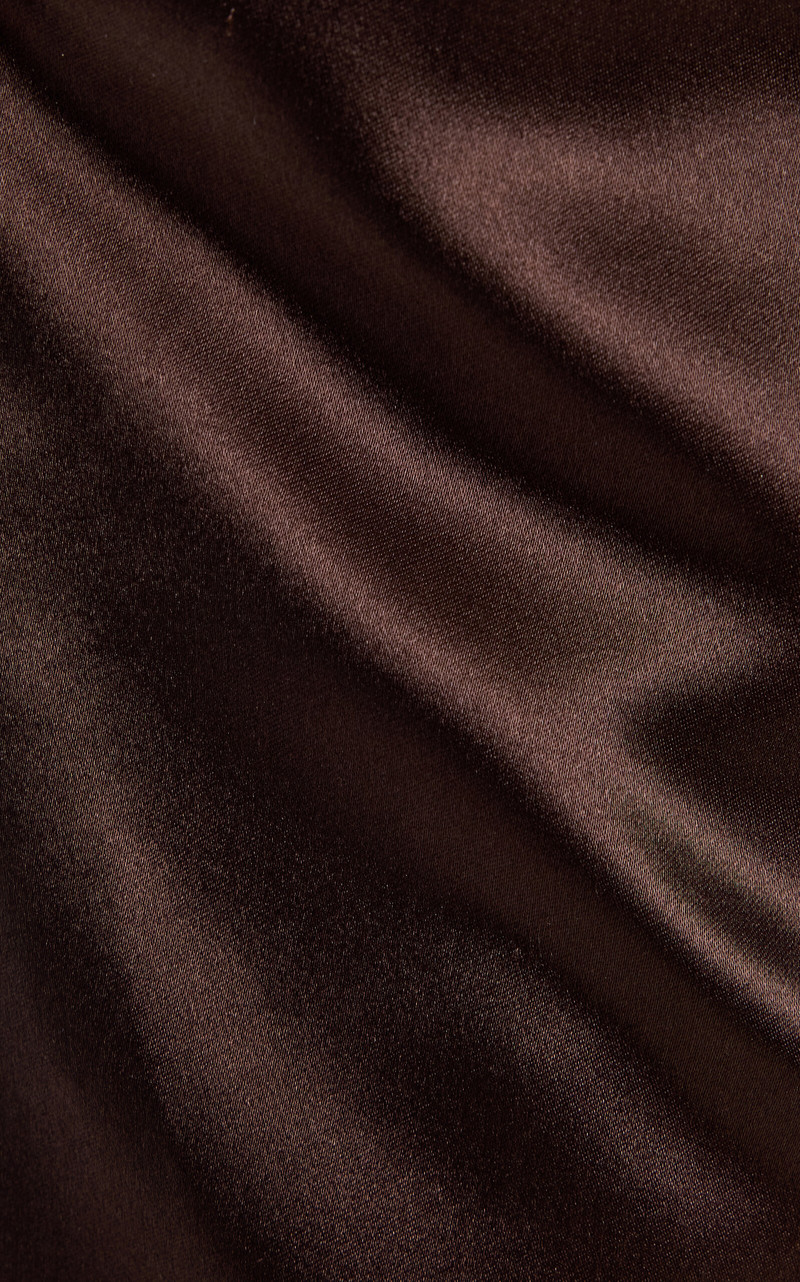 Beata Satin Trousers brown 5