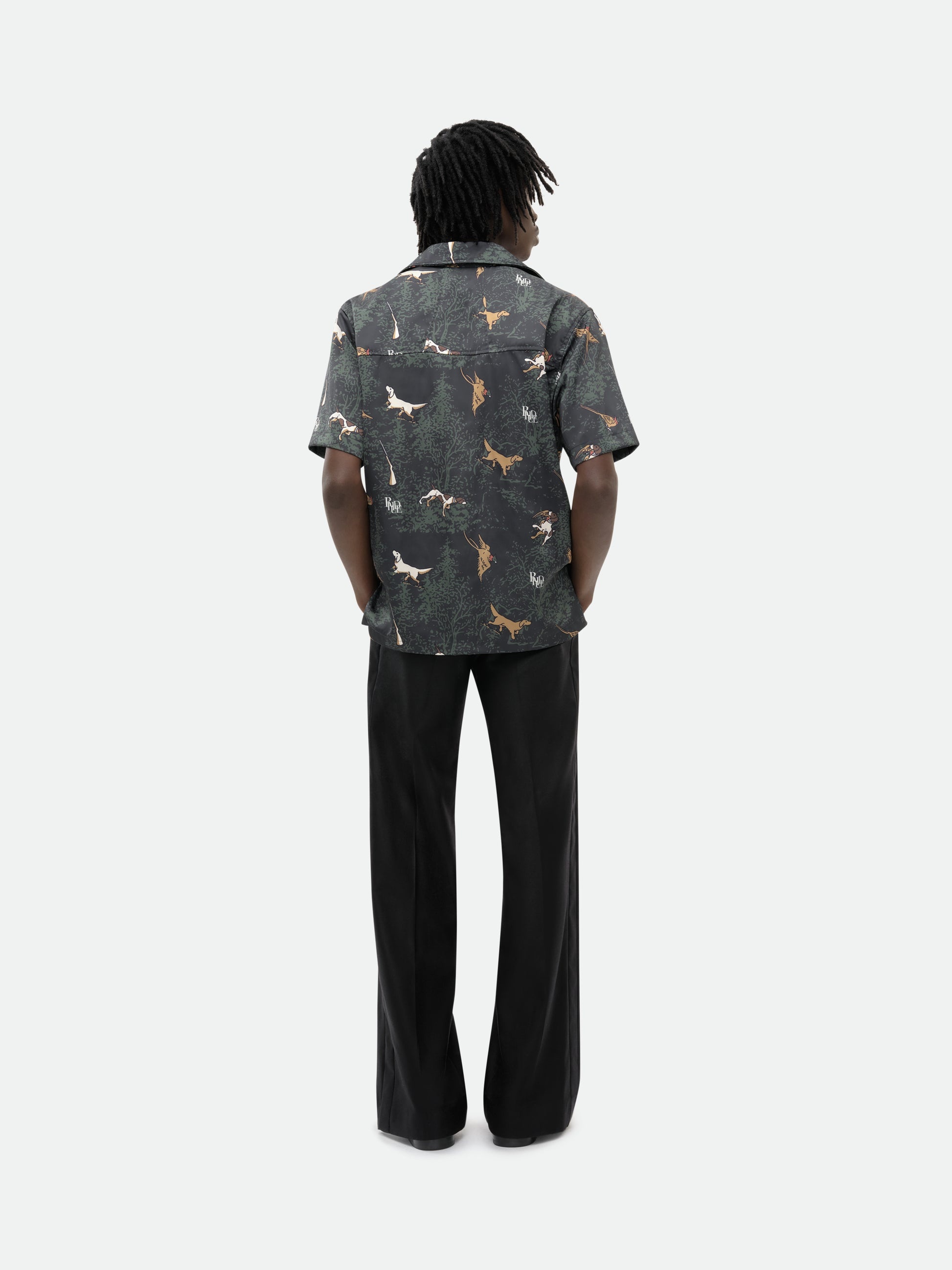 SCRAMBLE DOG PRINT SHIRT - 9