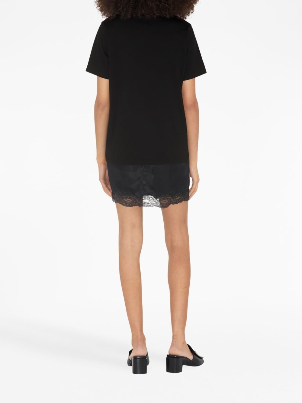 tonal embroidered-logo T-shirt - 4