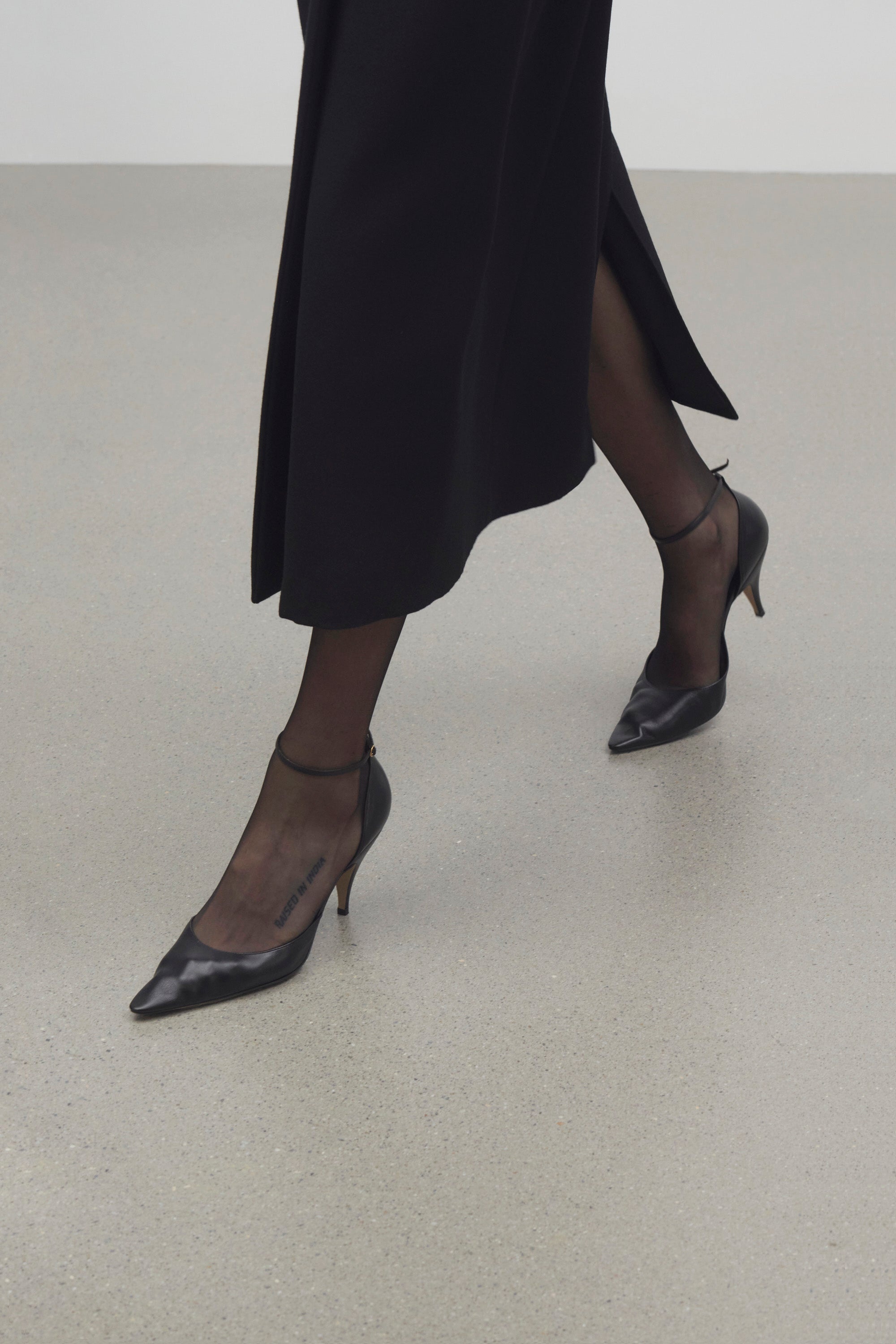 Liisa D'Orsay Pump in Leather - 4