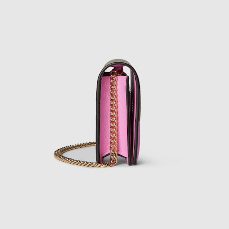 GG Marmont bi-color wallet on chain 6