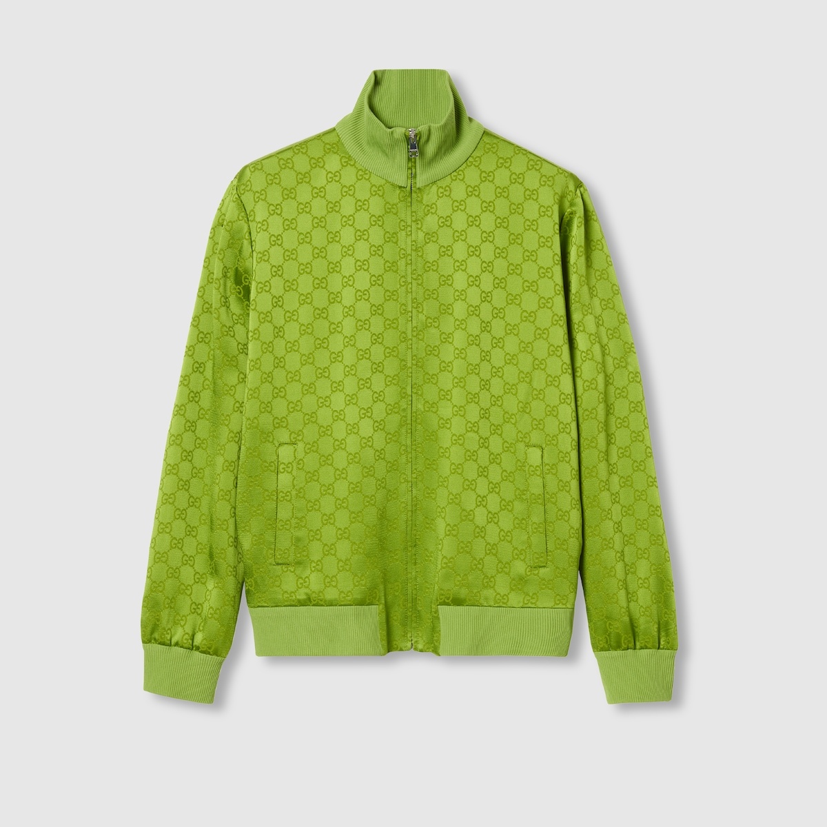 GG jacquard zip jacket - 1