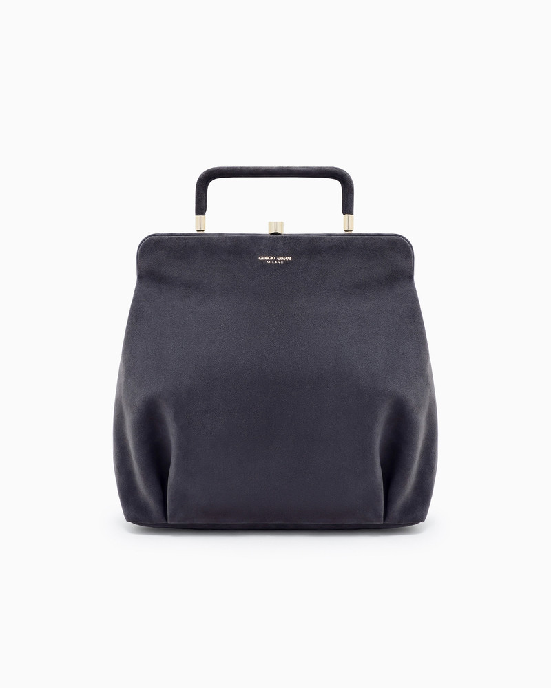 MEDIUM SUEDE HANDBAG 1