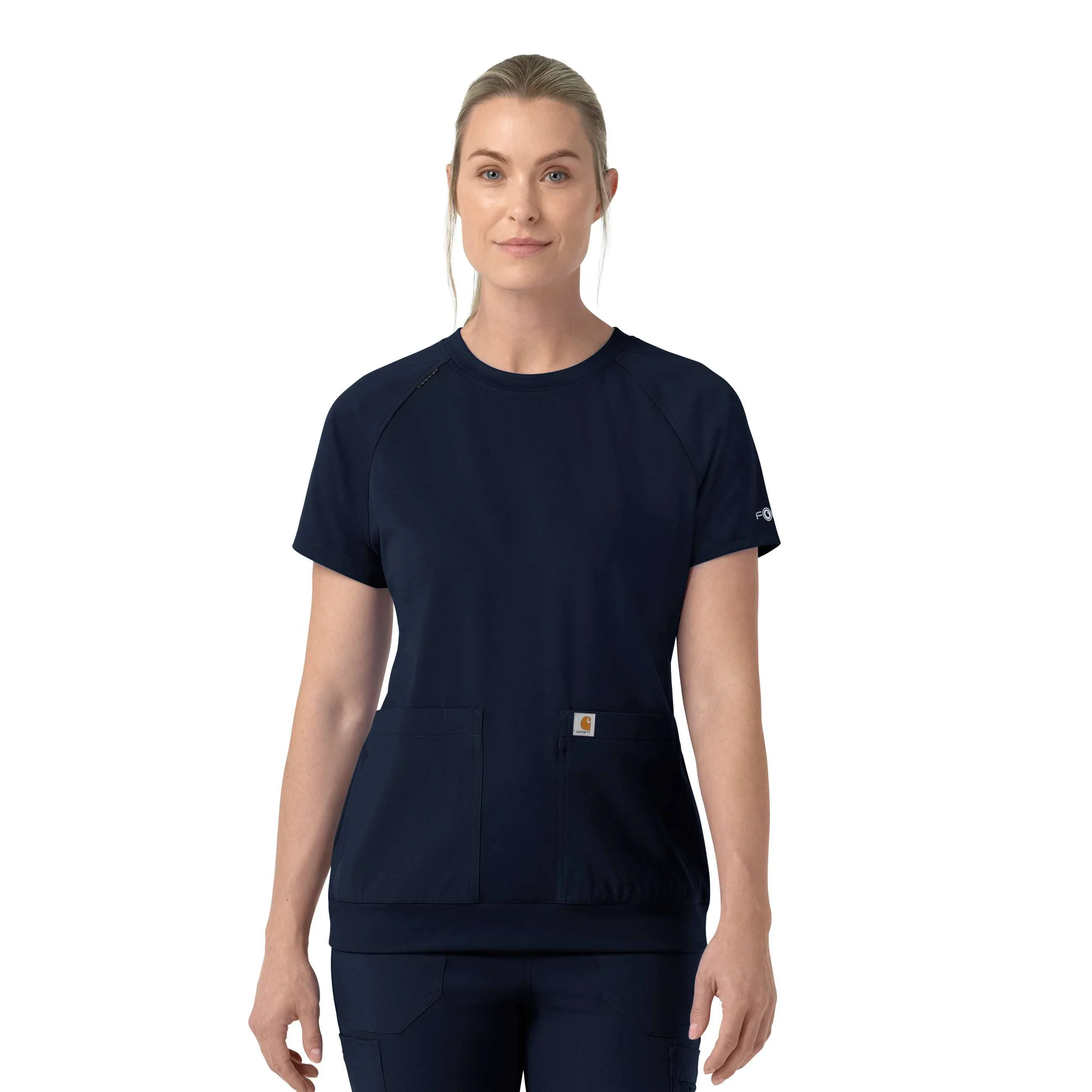 Women's Force Cross-Flex Knit Crew Neck Scrub Top - 1