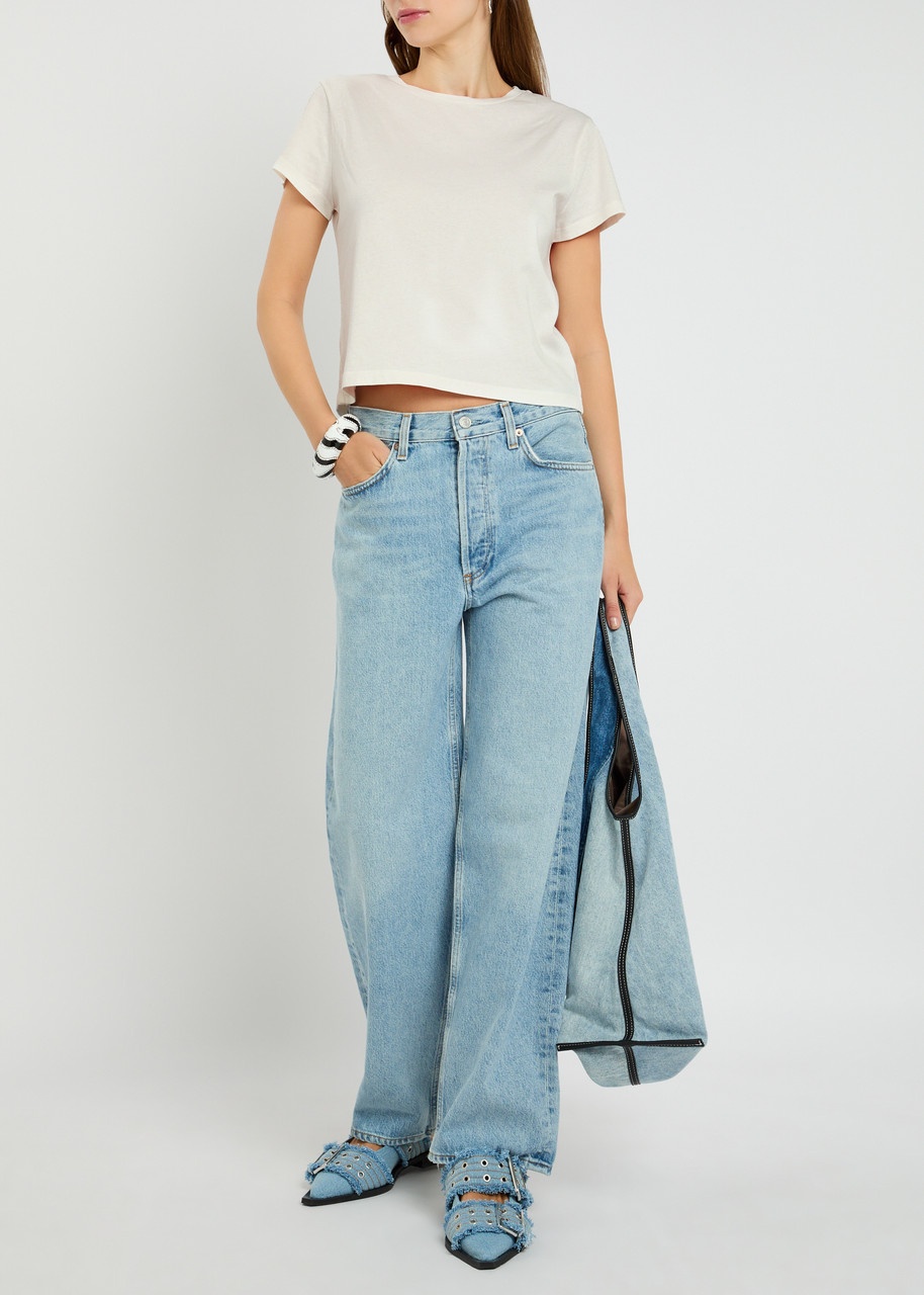 Agolde Adine Cotton T-shirt - 4