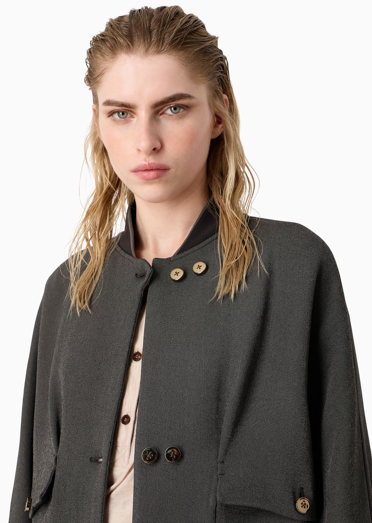 Viscose blouson - 5