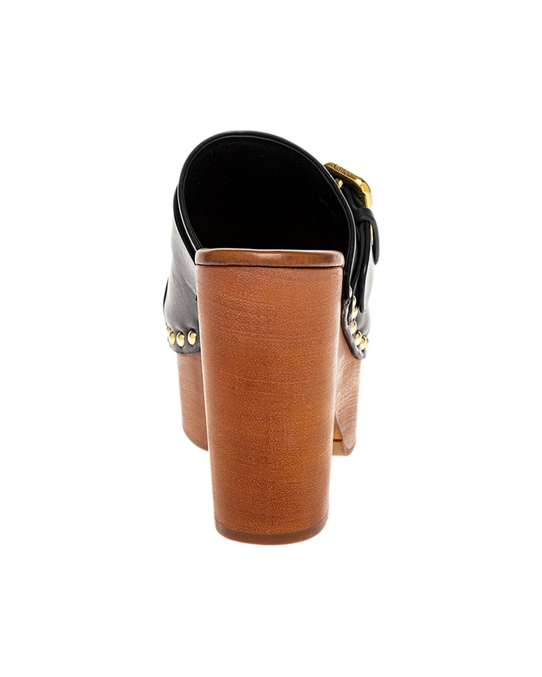 Chloé Jeannette Leather Wedge Clog - 3