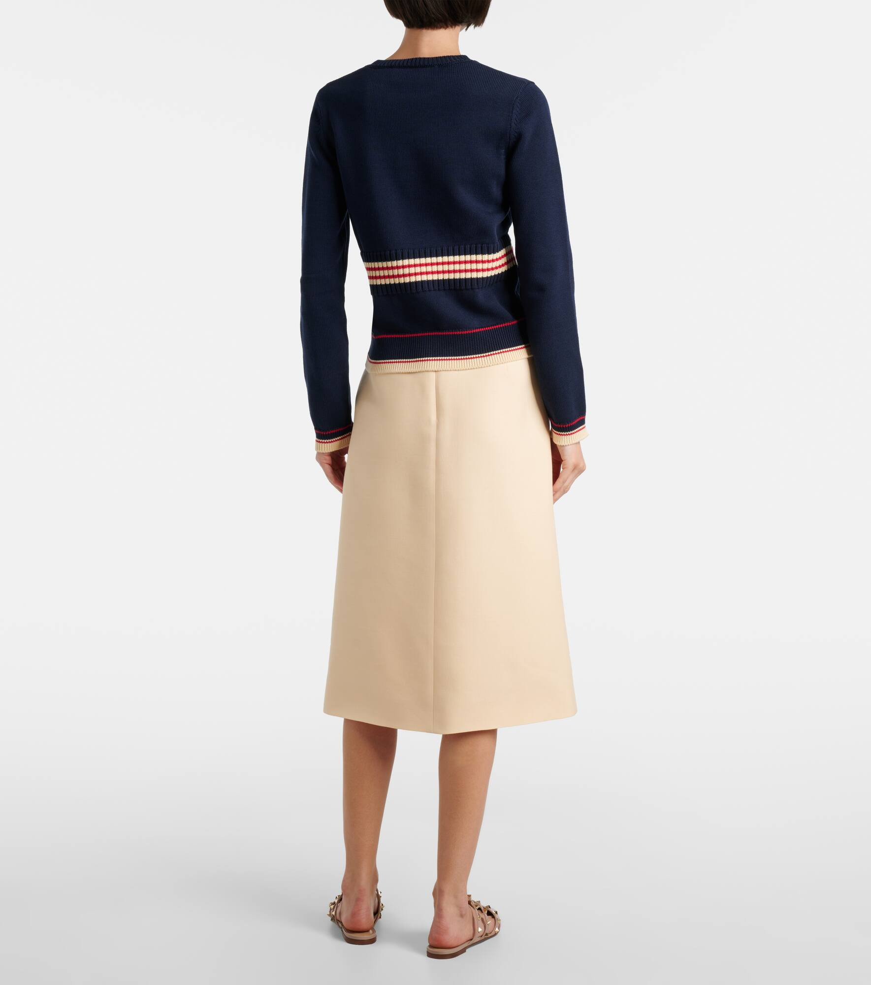 Chez Valentino cotton sweater - 3