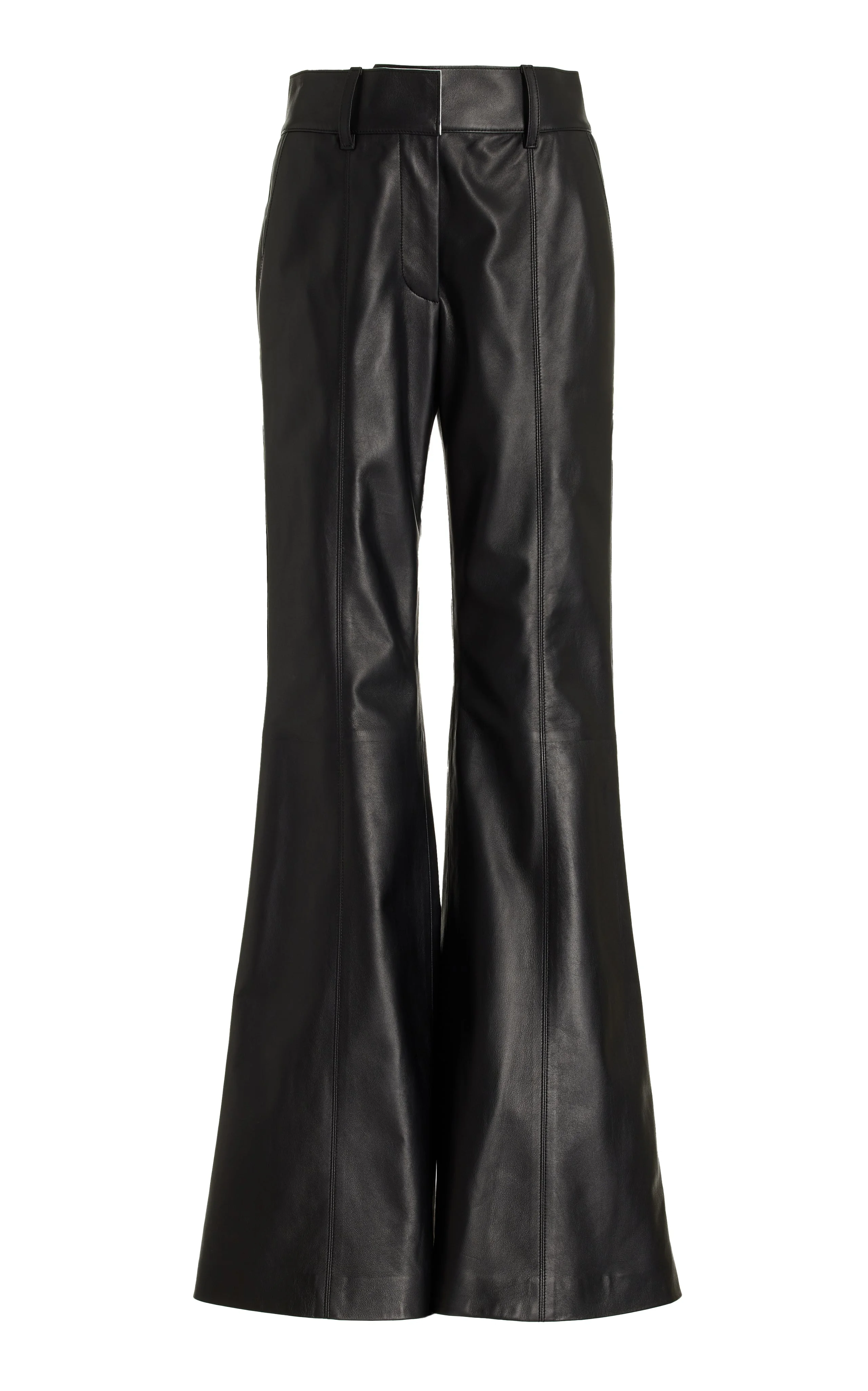 Rhein Pant in Black Leather - 1