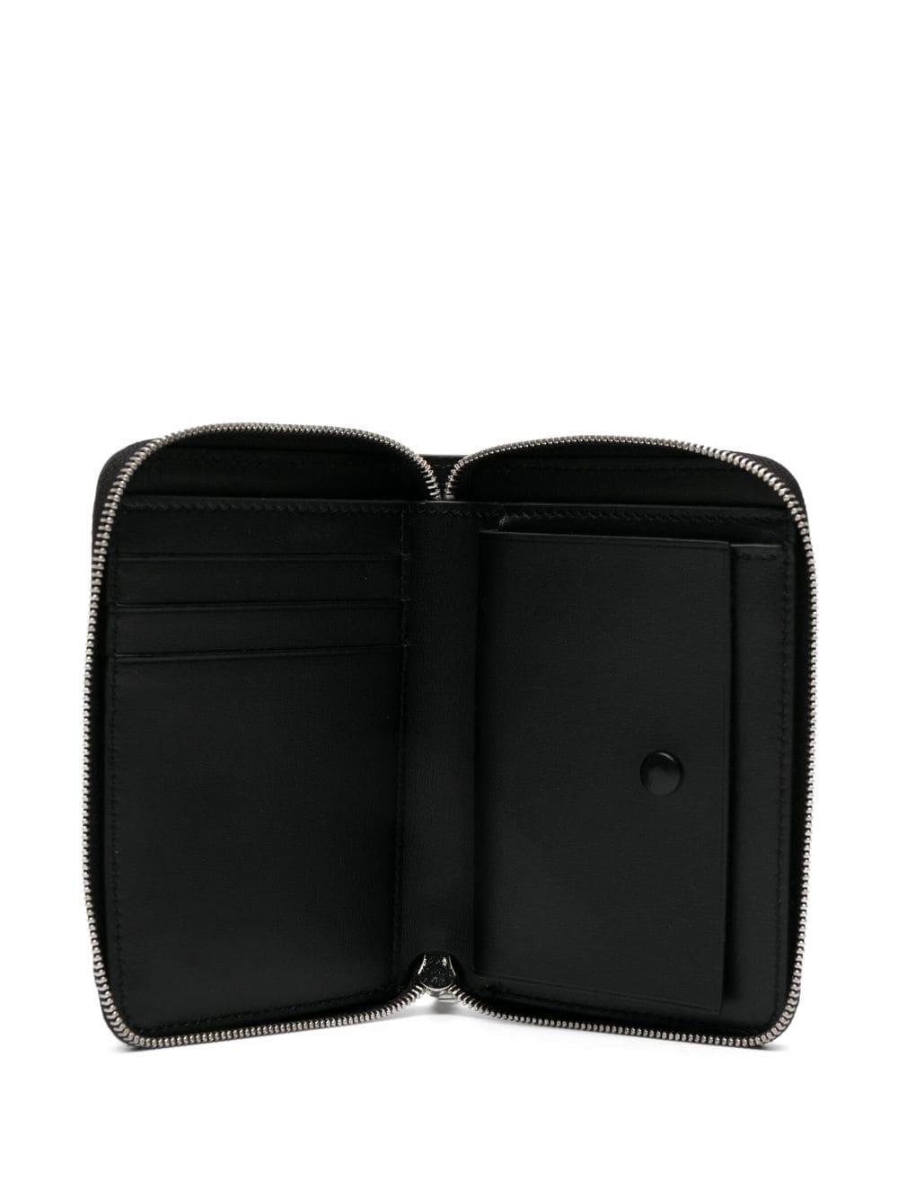 logo-debossed leather wallet - 3
