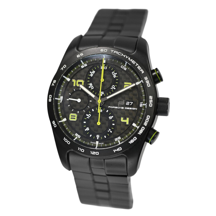 Porsche Design - Pre-owned Porsche Design Chronograph Spider Automatic Digital Black Dial Men's Watch 6010.1.05.006.0 - 1