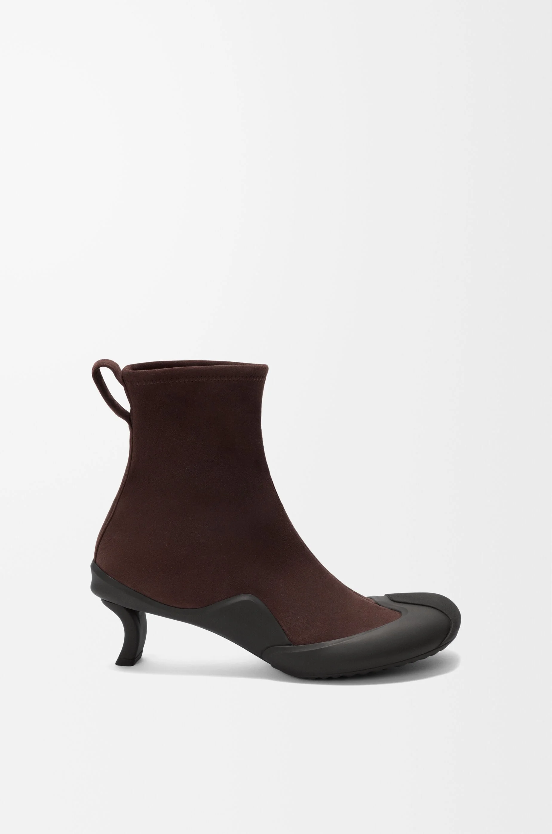 Dive bootie in stretch suede - 1