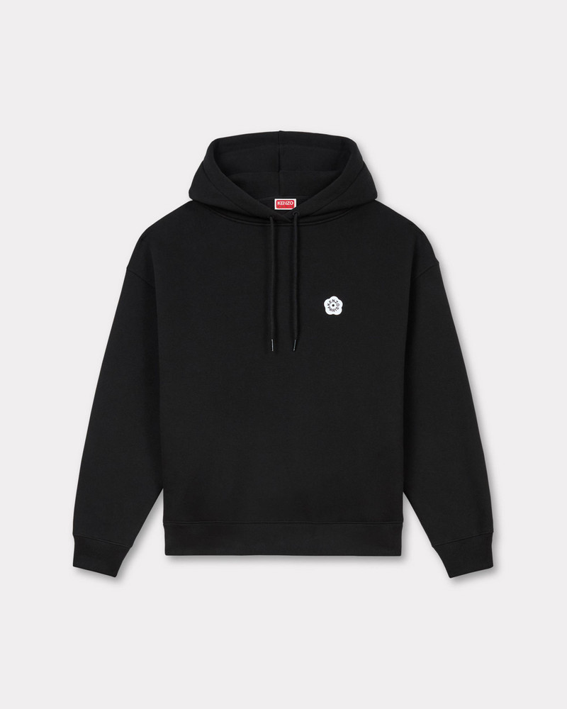 'Boke Flower 2.0' embroidered oversized hoodie in cotton 1