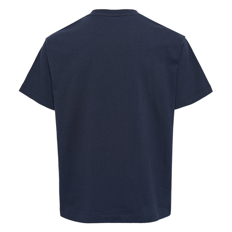 We11done Navy Amber Drawing T-Shirt outlook