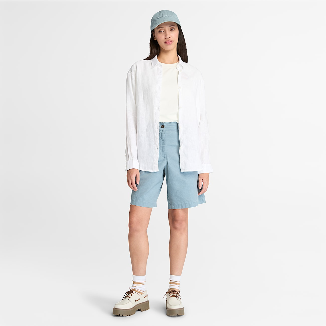 Women's Linen Shirt - 3