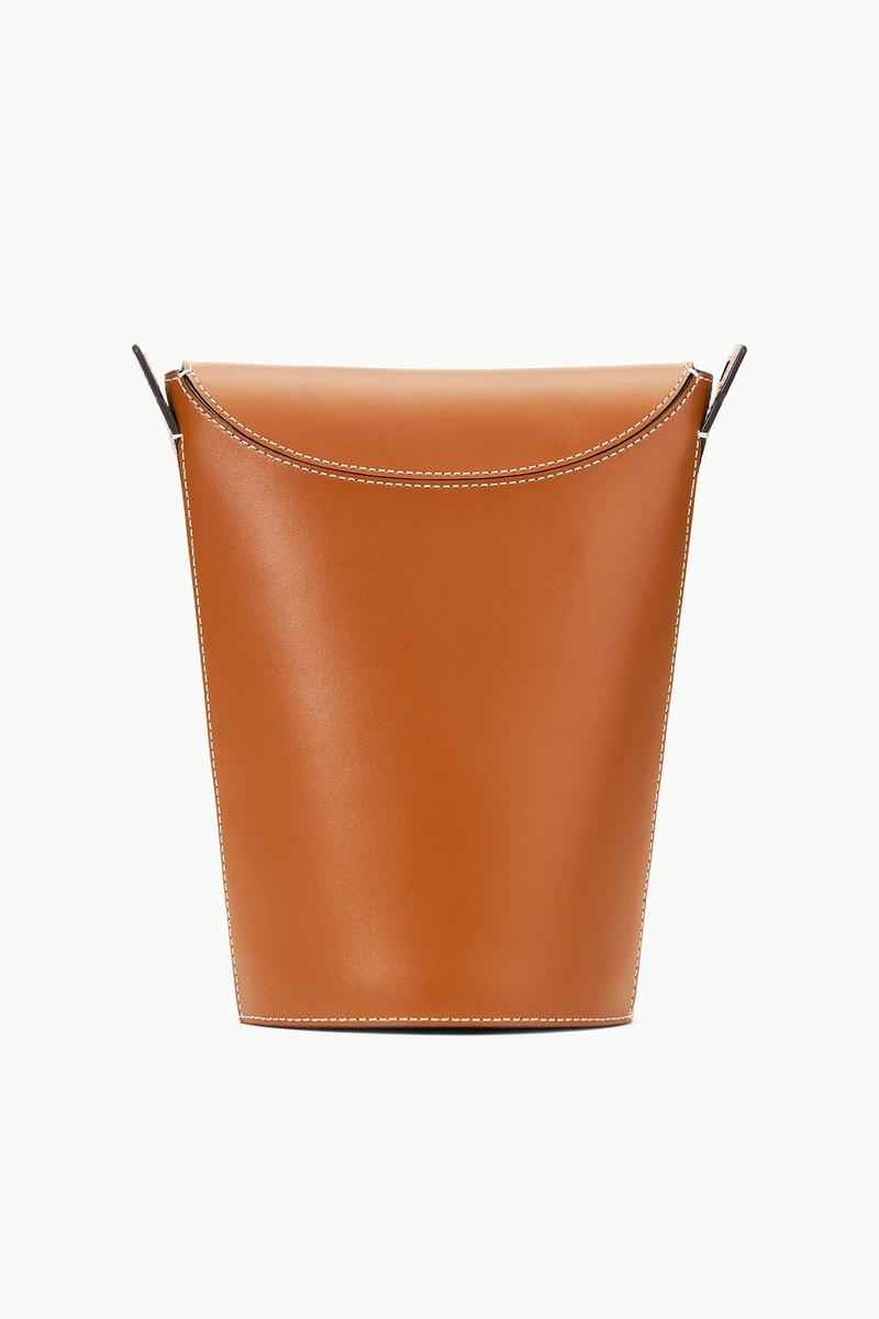 STAUD PHOEBE CONVERTIBLE BUCKET TAN 8