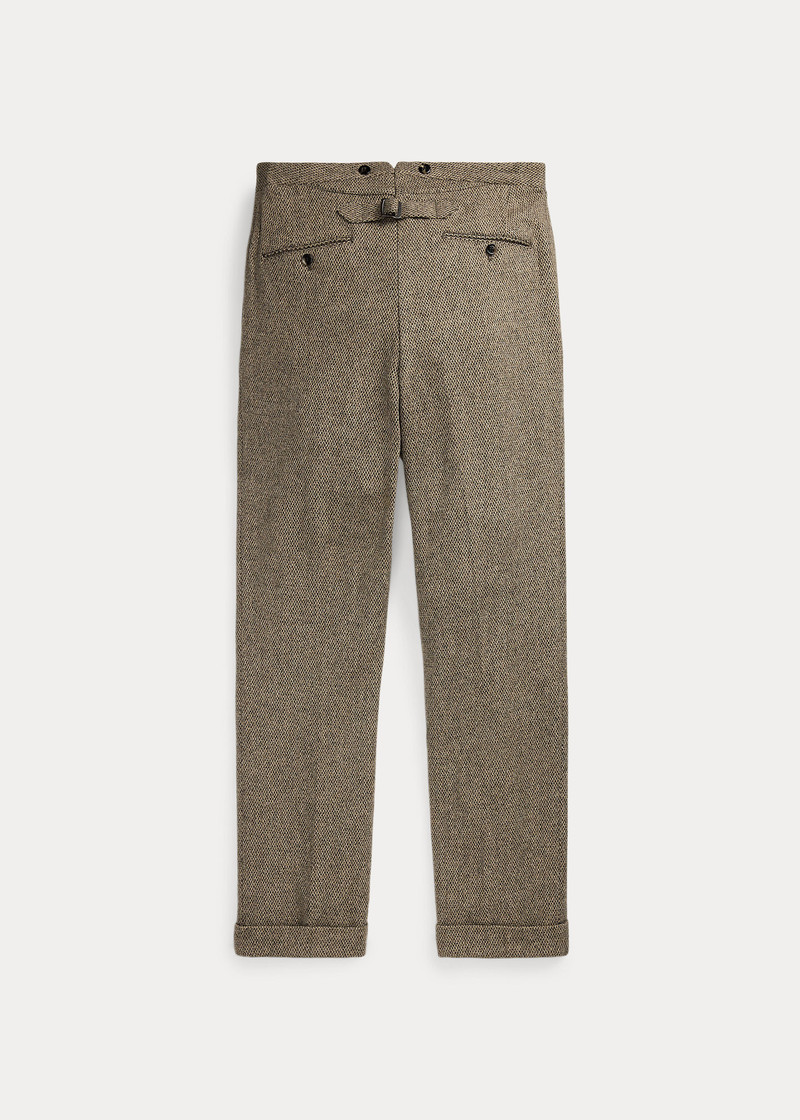 Slim Fit Wool Dobby Suit Trouser 6